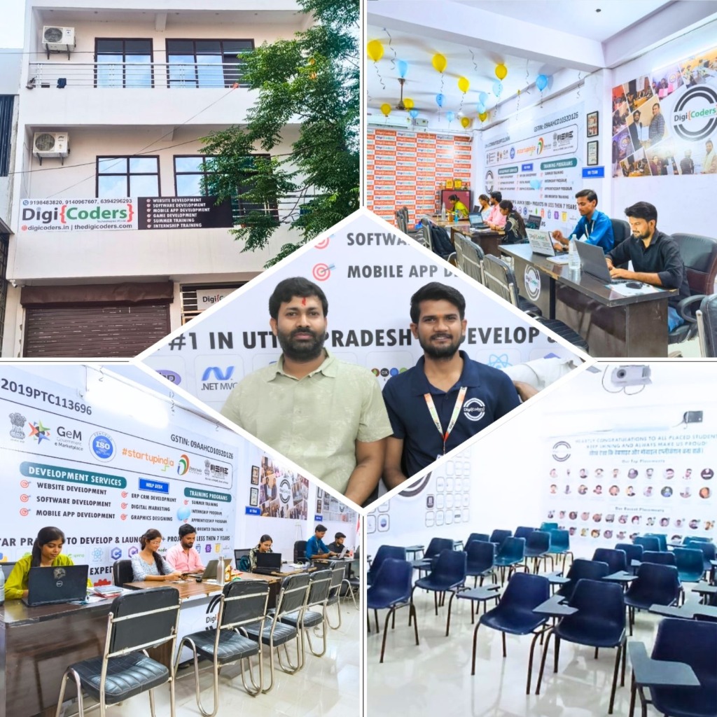 Top Summer Training Company in Kanpur for B.Tech CS - DigiCoders Technologies
